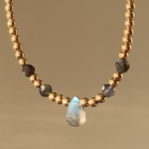 Naszyjnik Labradoryt AURORA ELEGANCE