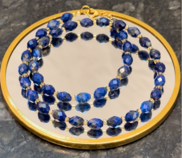 Naszyjnik Lapis Lazuli ROYAL LAPIS