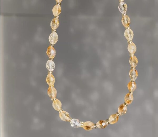 Naszyjnik Cytryn ROYAL CITRINE