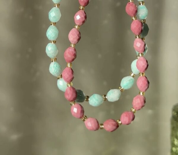 Naszyjnik Amazonit ROYAL AMAZONITE